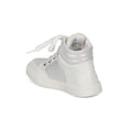 thumbnail image 3 of New Girls Little Wild Diva Andy-13 Glitter Panel High Top Sneaker, 3 of 5