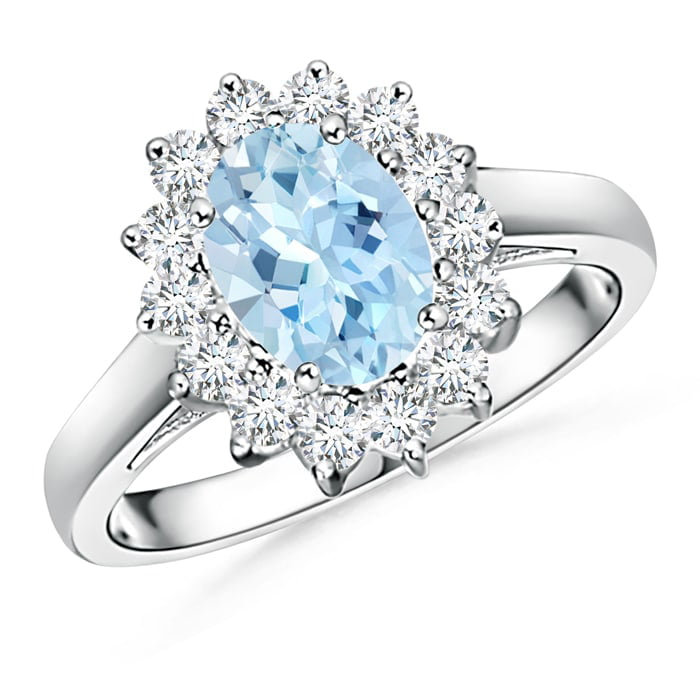 Princess diana aquamarine ring - fasseed