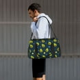 thumbnail image 7 of Fuzoiu Avocado in Space Print Travel Duffle Bag,Carry On Tote Bags,Duffel Bag,Sport Gym Bag, Hospital Bag for Labor and Delivery, Overnight Bag,Luggage Bag, 7 of 7