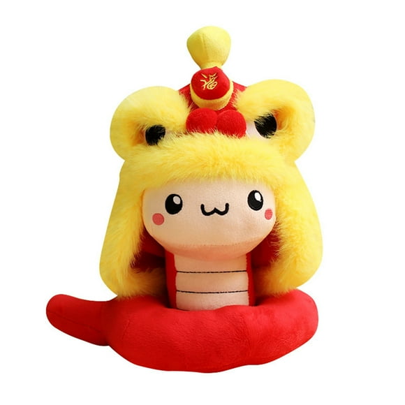 Binwennn New Year Dance Toy Cute Year Mascot Soft And Zodiac Dolls Rainbow Dolls in Stroller Worry Dolls Bulk Integrity Dolls Female Cabbage Kids Dolls Tda7297 Amp Babushka Dolls 10 Mini Dolls Things