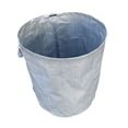 thumbnail image 3 of Bolsa reutilizable para hojas de jardín con asas, bolsa para piscina y jardín para recoger hojas de césped. gris plata 500L, 3 of 9