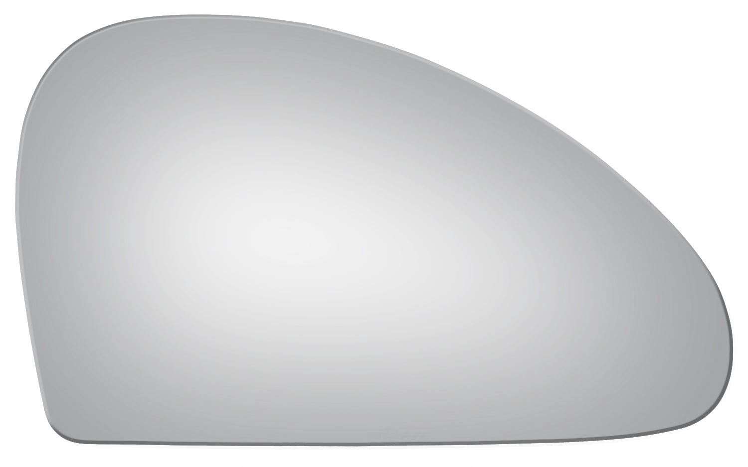 Burco Side View Mirror Replacement Glass - Clear Glass - 3638