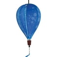 thumbnail image 2 of In the Breeze 0989 — Snowflakes Hot Air Balloon Spinner — Colorful Seasonal Outdoor Hanging Decoration, 2 of 5