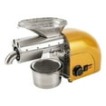 thumbnail image 6 of Oil Press Machine, 110V 1800W Nut Seeds Oil Extractor Cold& Hot Press Machine, Temperature Control 300°C/572°F, Lower Noise, For Coconut, Cocoa Beans, Avocado, Amaranth Seed (Gold), 6 of 16