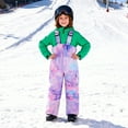 thumbnail image 7 of Ruyang Kids Thermal Snow Pants Boys Girls Winter Waterproof Trousers Thick Warm Ski Overalls Windproof Elastic Snowsuit, 7 of 7