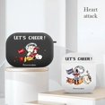 thumbnail image 4 of Funda de silicona Snoopy Charlie Brown para AirPods 1 2 3 Pro Fashion Animation Funda a prueba de golpes para auriculares Bluetooth para AirPods Shell, 4 of 5