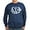 Navy, variant on CafePress - Alpha Sigma Phi Greek Dad White Sweatshirt - Classic Crew Neck Sweatshirt