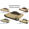 thumbnail image 4 of Purrfect World Cat Scratcher and Lounge: Chocolate & Tan Checkerboard, 4 of 5