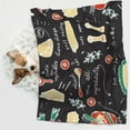 thumbnail image 6 of Rocae Vegetable Quiche for Pet Blanket Dog Blanket Cat Blanket Soft Sleep for Small Medium Pet-Medium, 6 of 8