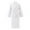 White, variant on PEASKJP Women's Cozy Robes Sexy Long Sleeve Tie Front Swimsuit Swim Beach Maxi Cover Up Dress, Dark Gray L