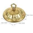 thumbnail image 2 of KAKOWELY 4Ud De Para Vintage En Dorado Ideal Para Restaurantes, 2 of 7