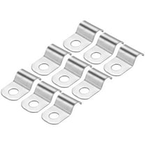 60 Pcs Pipe Strap Fit for 5mm/0.2inch 304 Stainless Steel Strap for Pipe Fixing