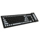 thumbnail image 4 of Teclado de silicona inalámbrico, teclado de silicona 107 teclas teclado de silicona plegable teclado impermeable resultados impresionantes, 4 of 8