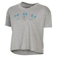 thumbnail image 2 of Women's Alternative Apparel  Gray Nova Southeastern Sharks Retro Jersey Headliner Cropped T-Shirt, 2 of 3