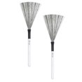 thumbnail image 3 of Here's a refined and professional product description based on your input:\n\n \n\n**2pcs Professional Drum Brushes – Durable Steel Wire & Wooden Handles, 3 of 4