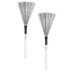thumbnail image 3 of Jazz Drum Special Brush Sticks 2Pcs For Drummers Youth Bands White Steel Wooden Handle Professional Design, 3 of 4