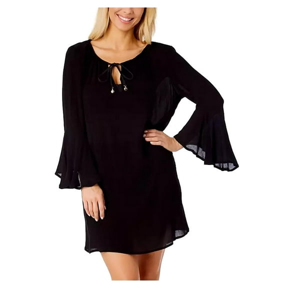 Anne Cole Women's Swim Cover Up in Black Size XS/S