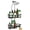 Black - 2 Tier - XL, variant on Upgraded Extended Length Shower Organizer with Hooks, Rustproof Shampoo Soap Holder, Large Hanging Bathroom Caddy