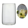 thumbnail image 2 of Heat-resistant Glass Cup Transparent Beer Drinking Cup Practical Juice Cocktail Cup for Home Kitchen Restaurant Bar (Tall Pattern), 2 of 8