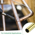 thumbnail image 5 of Uxcell 1-Pack 200mm Brass Round Tube, 9mm OD 0.5mm Wall Thickness H65 Brass Seamless Tubing for Construction/Machining/DIY Crafting, 5 of 7
