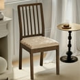 thumbnail image 5 of Msgweeeg Chair Covers Chair Cover Stretch Velvet Stool Cover General Non-slide Chair Seat Cover with Straps Solid Color and Glossy Devise Suitable for Home and Hotel Decoration, 5 of 7