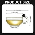 thumbnail image 3 of AKEGAMN Tea Pot Filtration Teapot Set Glass Teapot With Infusers For Loose Tea Glass Teapot Heat Glass Tea Set Household Flower Tea Pot Heat Filter Thick Tea Pot, 3 of 9