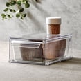thumbnail image 2 of iDesign Stackable Kitchen Storage Drawer - Set of 4 - Clear, 2 of 6