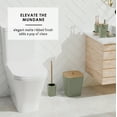 thumbnail image 6 of Virtu 6 Piece Bamboo Bathroom Sets, Sage Green Bathroom Accessories Set for Minimalistic Bathroom Décor, 6 of 6