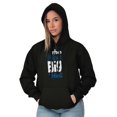 thumbnail image 3 of The Next Big Thing Inspirational Unisex Plus Fleece Graphic Hoodie Brisco Brands 2X, 3 of 5