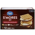 thumbnail image 1 of Great Value Swiss Milk Chocolate S’mores Kit, 1 of 5