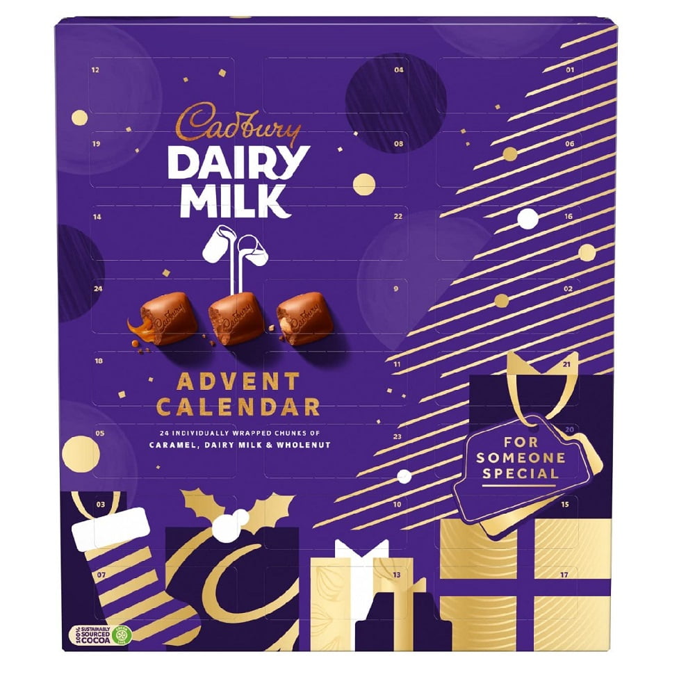 Cadbury Dairy Milk Chocolate Chunks Advent Calendar 258g