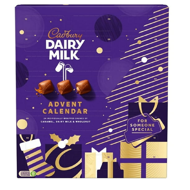Cadbury Dairy Milk Chocolate Chunks Advent Calendar 258g