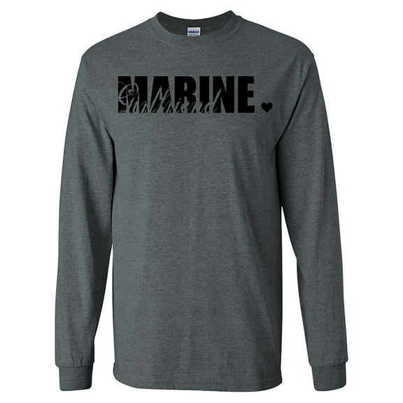 Marine Girlfriend Long Sleeve T-Shirt