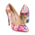 thumbnail image 4 of Liliana EB94 Women Tropical Pointy Toe Single Sole Classic Stiletto Pump, 4 of 5