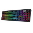 thumbnail image 1 of Teclado mecánico inalámbrico Redragon K762 RGB de 104 teclas, 1 of 5