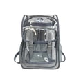 thumbnail image 2 of Clear Backpack for School and Stadium Security with Large Laptop Compartment Durable Plastic Bookbag for Sporting Events and Daily Use Sopatenor, 2 of 8