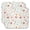 Pioneer Flower Floral-1, variant on Pioneer Flower Floral Print Pattern Kitchen Dish Drying Mat 1 Pack, Ultra Absorbent Microfiber Drainer Mat, 16"x18"