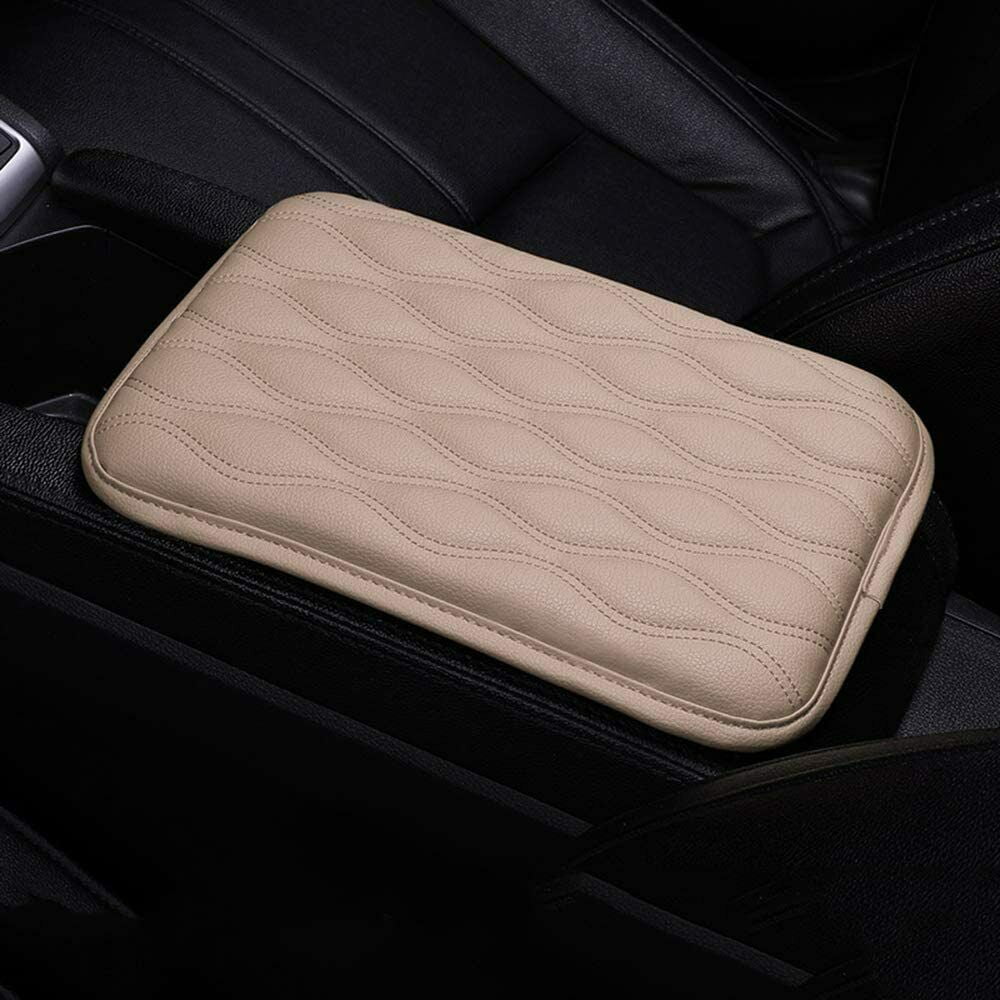 Auto Armrest Pad Cover Center Console Box PU Leather Cushion Mat Car Accessories