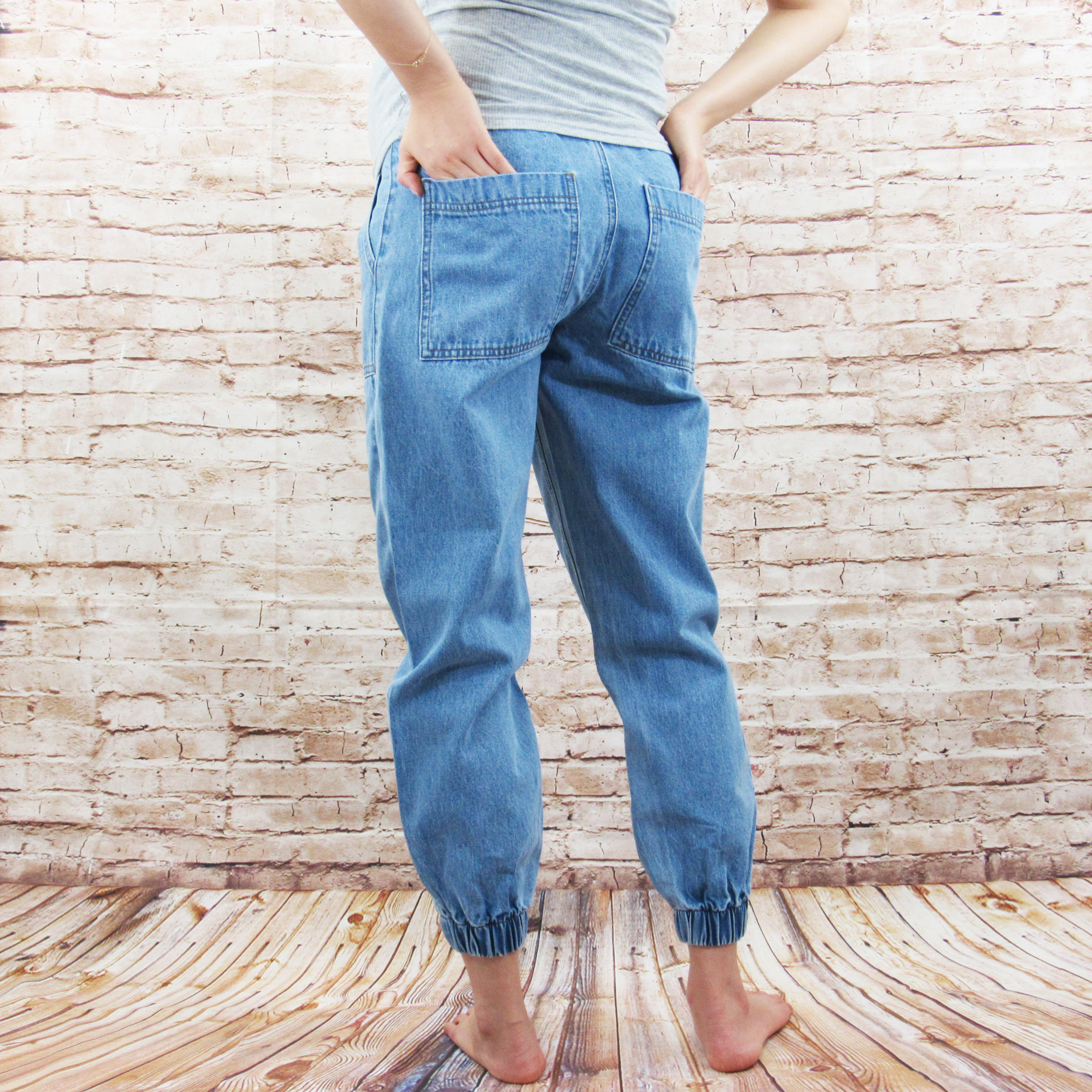 Maternity Jogger Jeans - Walmart.com