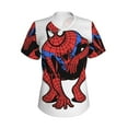 thumbnail image 4 of Spider-Man T-Shirt à Manches Courtes Col en V pour Femmes, 4 of 7