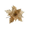 thumbnail image 1 of Paño Moyic Amplias aplicaciones flores navideñas decoración para árboles de Navidad oro, 1 of 6