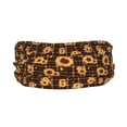 thumbnail image 2 of Lsque Brown Plaid Sunflower Pattern Sweatbands Sports Headband for Men & Women - Moisture Wicking Athletic Cotton Terry Cloth Sweatband for Tennis, Basketball, Running, 2 of 9