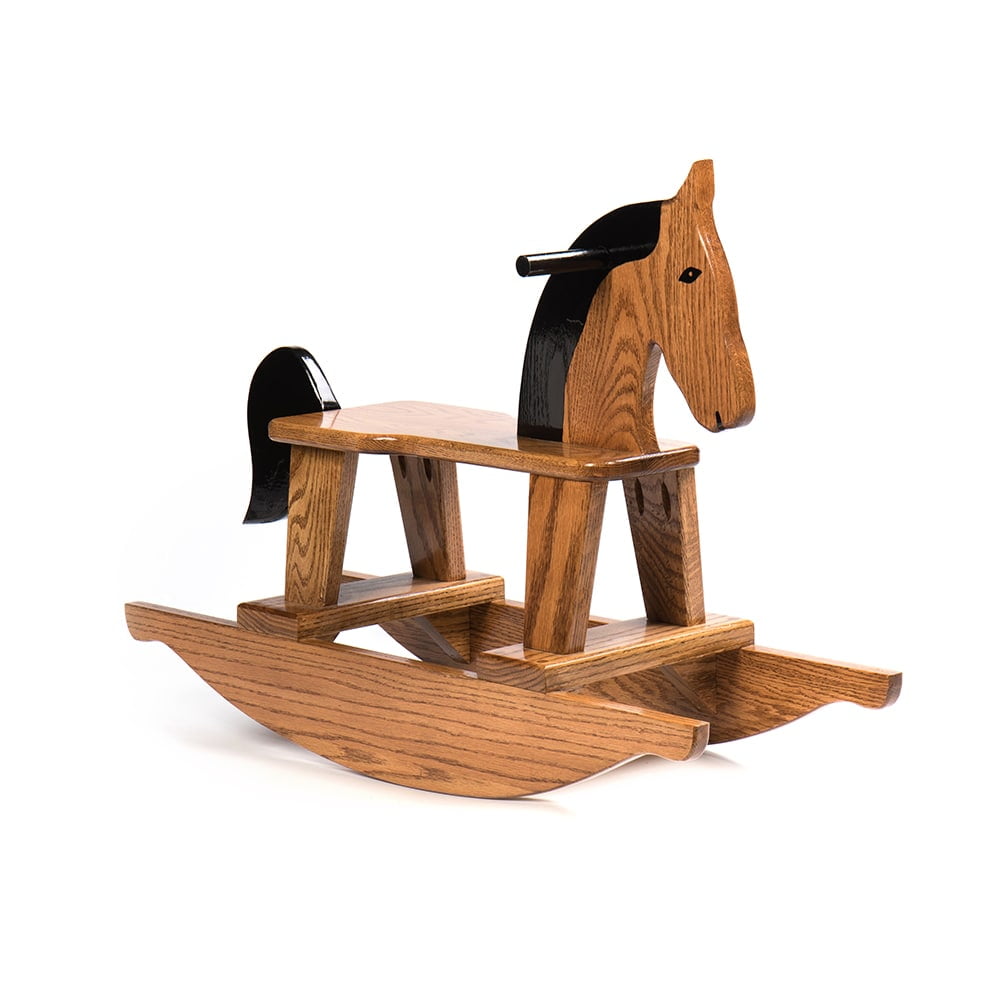 amish rocking horse