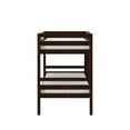 thumbnail image 3 of HH2Home Essentials Campbell Wood Twin over Twin Bunk Bed, Espresso, 3 of 13