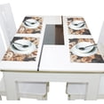 thumbnail image 4 of Ryvnso Placemats Set of 4 Cute Dog Doodle Dining Mats Heat-Resistant Non-Slip Washable Table Mat, 4 of 8