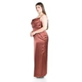 thumbnail image 2 of Vestido de escote drapeado Roman Fashion /Tallas Extras, 2005 (Chedron) cafe 38, 2 of 6