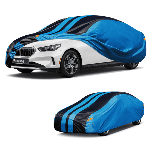 Car Cover Waterproof Custom Fit BMW i5 (2024-2024) Full Exterior Cover for Automobiles Lightweight Resistant Outdoor Sun UV Rain Dust Snow Wind Protection.