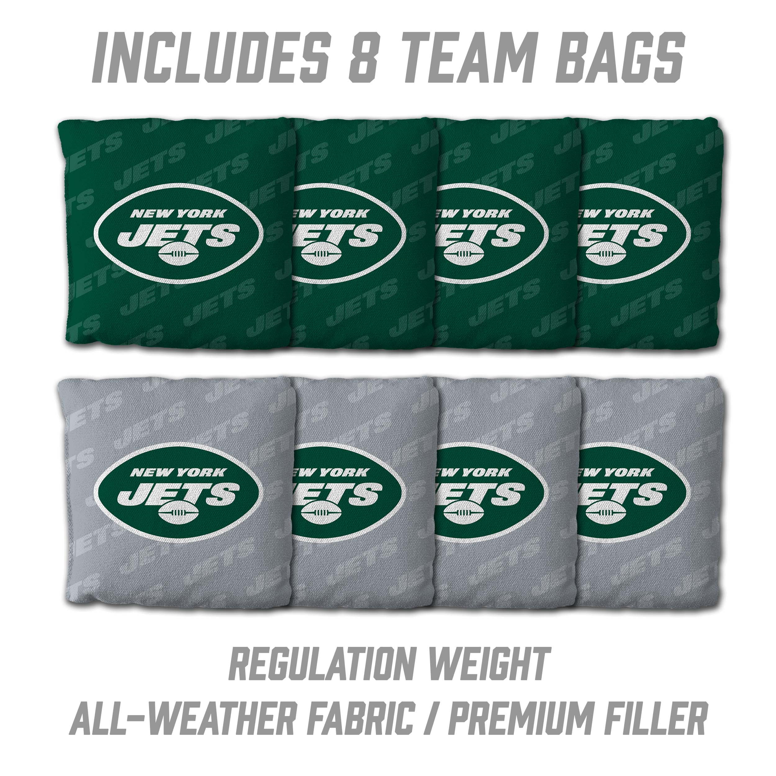 YouTheFan NFL New York Jets 2' x 3' Cornhole Game