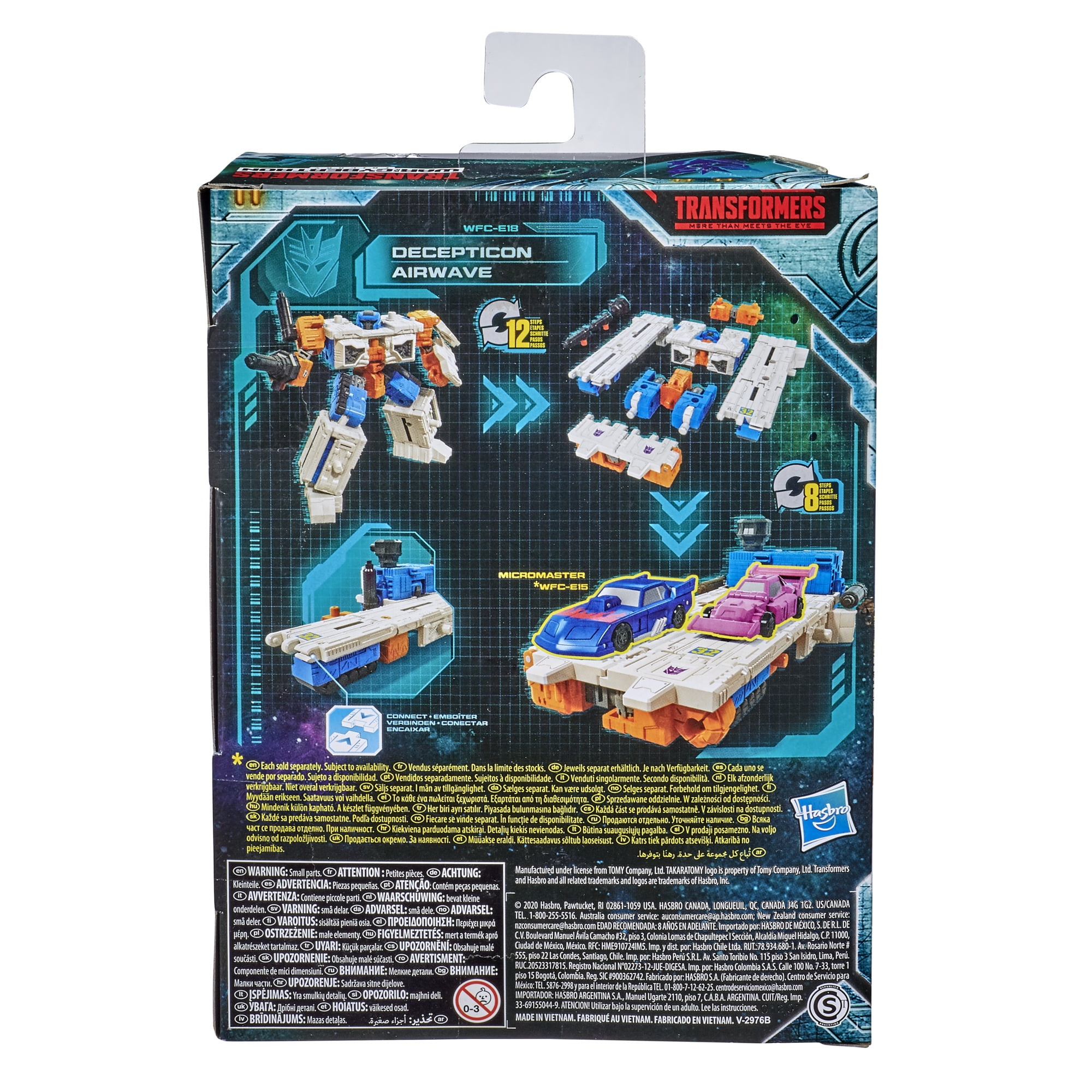 HASBRO Transformers Earthrise Deluxe WFC-E18 AIRWAVE Action Figure