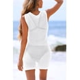 thumbnail image 5 of Womens Crochet Cover Up Knit Hollow Out Sleeveless Dress Swimsuit Bathing Suit Coverup 2026 for Beach Pool, 5 of 13